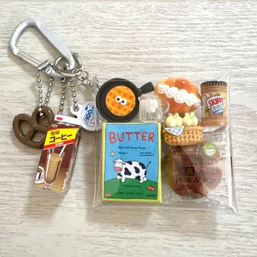 가챠 파우치 타카키 베이커리 눈꽃 커피 아침 세트