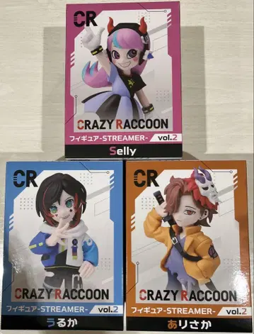 GIGO CRAZYRACCOON 피규어 우루카 Selly 아리사카