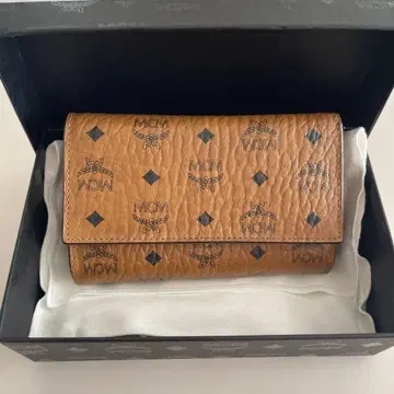 MCM 3단 폴더형 지갑