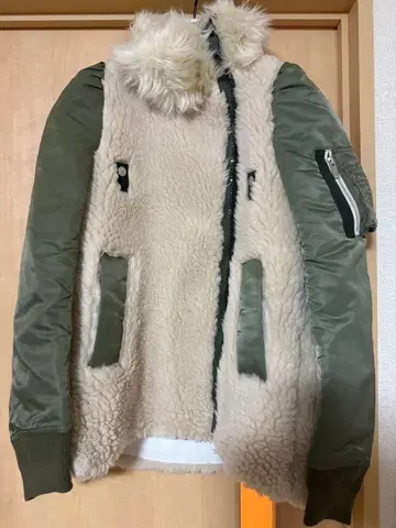 sacai 보아 블루종 사카이 MA-1 21년 모델