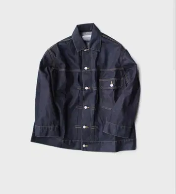 selvedge denim big blouson indigo 40