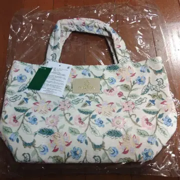 MINTON 꽃무늬 고블랑 직조 미니 토트백