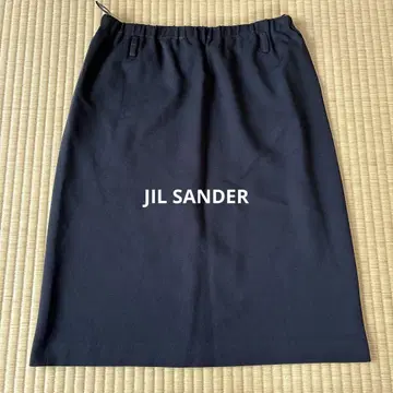 JIL SANDER 무릎 기장 타이트 스커트