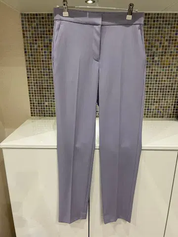 띠어리 럭스 theory luxe 연보라색 여성용 테이퍼드 팬츠