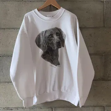 00's 멕시코제 강아지 프린트 맨투맨