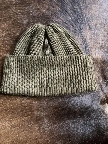 AT LAST KNIT CAP 카키