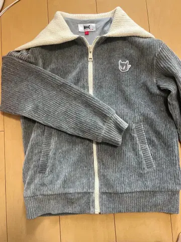 WAAC 그레이 집업 자켓