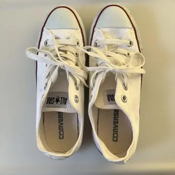 CONVERSE ALL STAR 화이트 스니커즈
