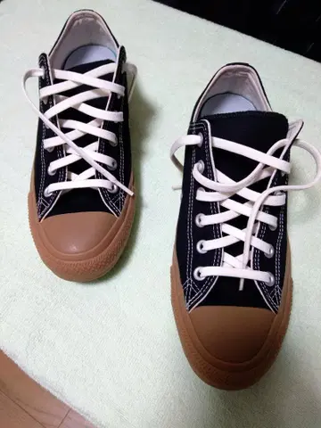 컨버스 스니커즈 블랙 26.5cm (깔창은 별도 제조사 사용)