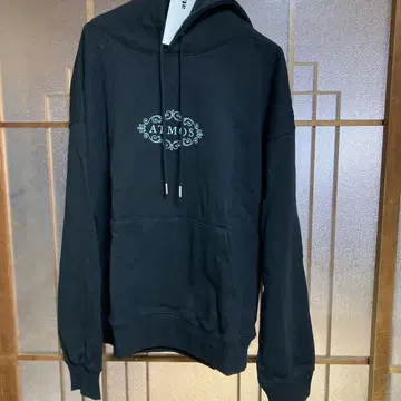 ATMOS A.M.C 블랙 후드티 L 사이즈
