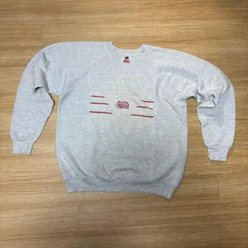 FRUIT OF THE LOOM 맨투맨 그레이 made in USA