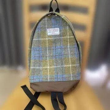 Harris Tweed 체크 무늬 백팩