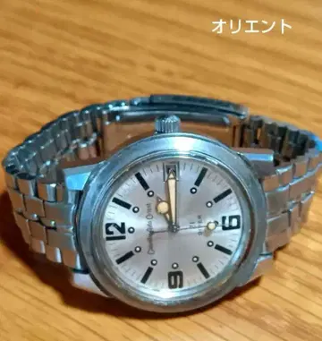 오리엔트 레어 달력 오토 다이버 21 AT 남성용 손목시계 작동품