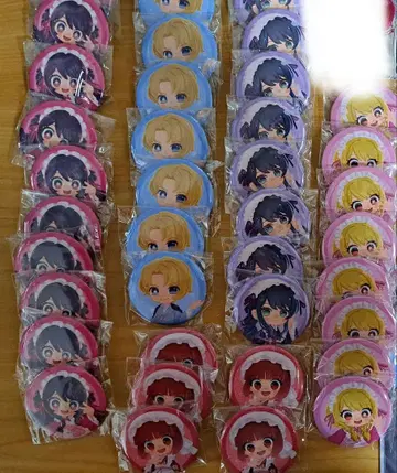 최애의 아이 NATSLIVECAFE 캔뱃지 아이 아쿠아 아카네 카나 루비