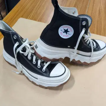 CONVERSE 올스타 블랙 통굽 스니커즈
