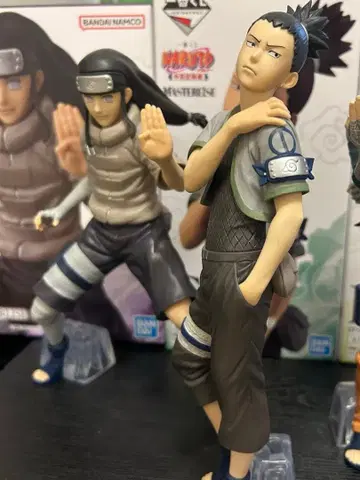 NARUTO 제일복권 중급닌자 시험편 나라 시카마루 휴우가 네지 피규어