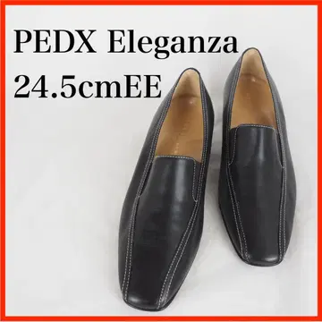 O6305*새상품급*PEDX Eleganza*펌프스*24.5cmEE*블랙