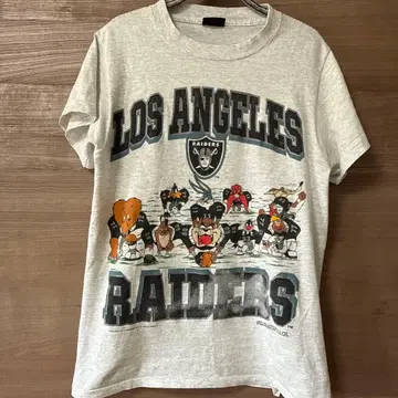 LA RAIDERS 애니메이션 그래픽 티셔츠