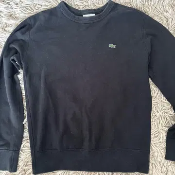 LACOSTE 블랙 트레이닝복 US S