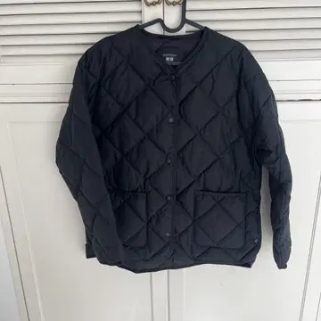 UNIQLO PUFF-TECH 블랙 퀼팅 자켓