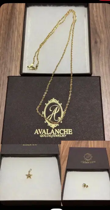 AVALANCHE 10K 골드 3점