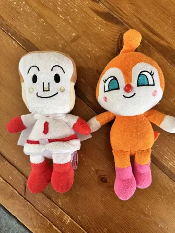 호빵맨 봉제 인형 세트