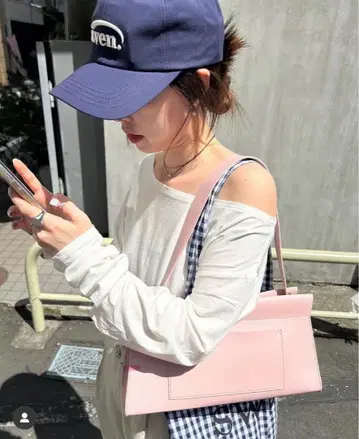SHENERY 핑크 숄더백