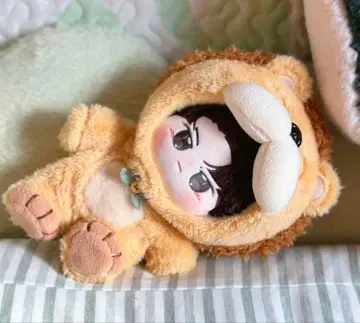 즉시 발송 20cm 왕이보 봉제 인형 옷 갈아입기 의류 라이온 1027