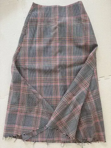 Demi-Luxe BEAMS 체크 무늬 스커트 36