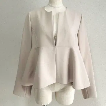 PASSIONE 파시오네 노카라 프릴 자켓 페플럼