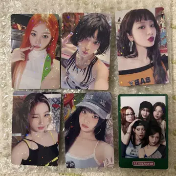 weverse 예약 특전 포토카드 세트 SPAGHETTI