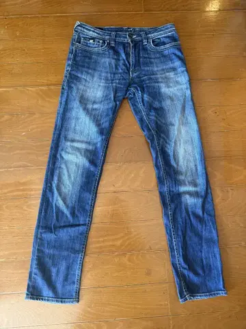GAS 블루 데님 허리 30