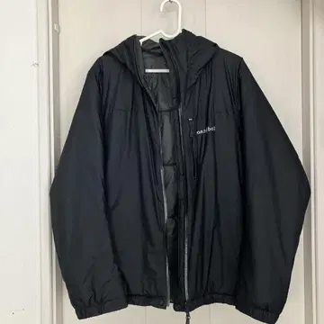 몽벨 다운 점퍼 M 블랙