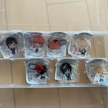 체인소 맨 애니메이션 캐릭터 캡슐 토이 7개 세트