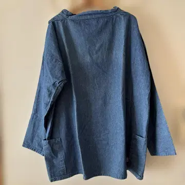 NEWLYN SMOCKS 데님 스모크 XL 뉴린 스모크 인디고
