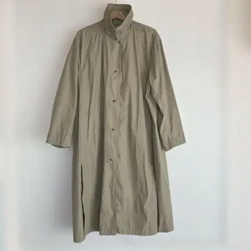 UNIQLOU 유니클로 유 라이트 롱 코트 트렌치 L 카키 브라운
