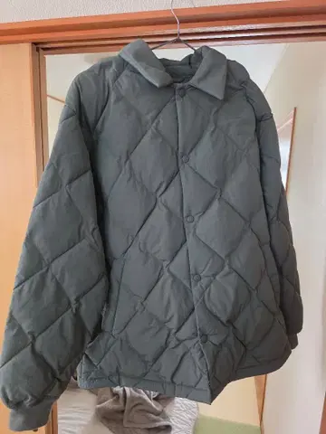 UNIQLO PUFFTECH 퀼팅 자켓 XL 그린