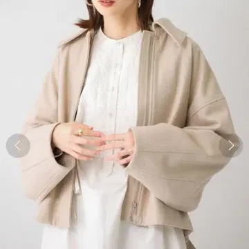KBF 오버 암 코트 자켓 베이지 여성용