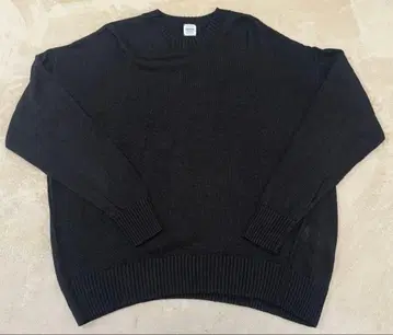 EDIFICE 블랙 니트 스웨터 사이즈 48