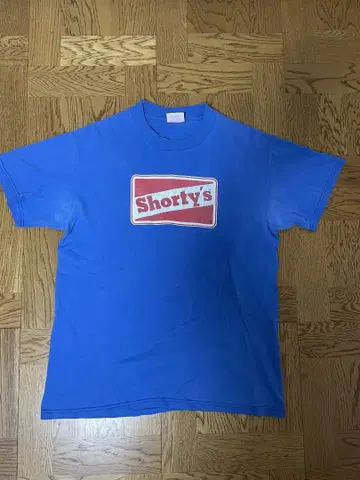 Shorty 로고 티셔츠 파랑