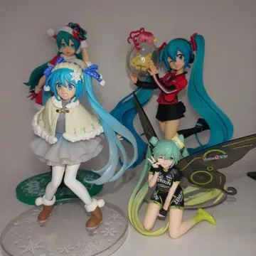 하츠네 피규어 세트 크리스마스 TAITO zenrin