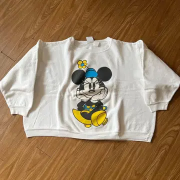 파랑 미니 vintage 디즈니 90s 맨투맨