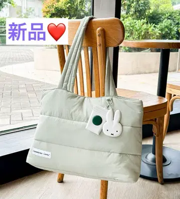 [ 새상품 ] 미피 스타벅스 콜라보 토트백 세이지 그린