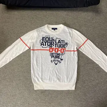 캘러웨이 EQUATORITUDE 긴팔 스웨터 사이즈 L