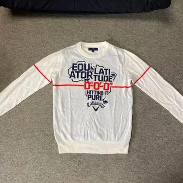 캘러웨이 EQUATORITUDE 긴팔 스웨터 사이즈 L