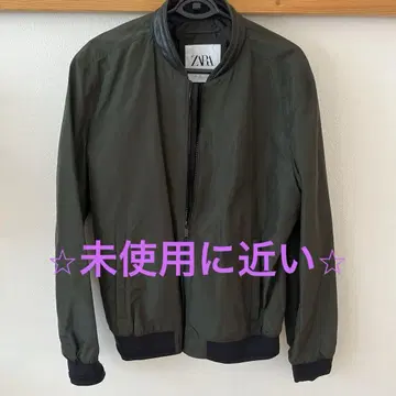 ZARA MA-1 블루종 자켓 점퍼 남성용 카키