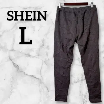 한정판 SHEIN 다크 그레이 조거 팬츠 [ L ] 맨투맨