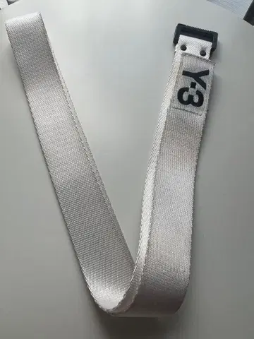 Y-3 와이쓰리 벨트 화이트