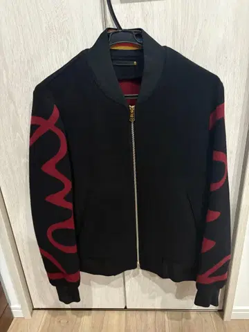 폴스미스 빅 로고 블루종 M 사이즈