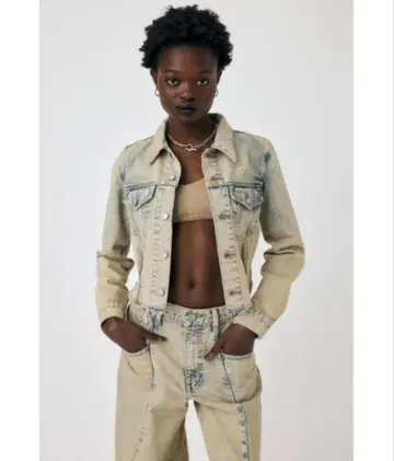 moussy 리메이크 데님 자켓
